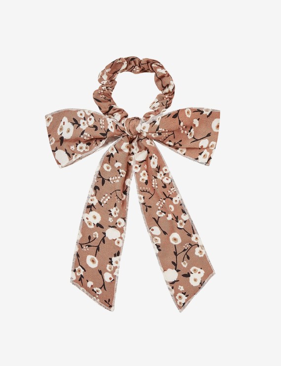 Ribbon Scarf Ponytail Holder