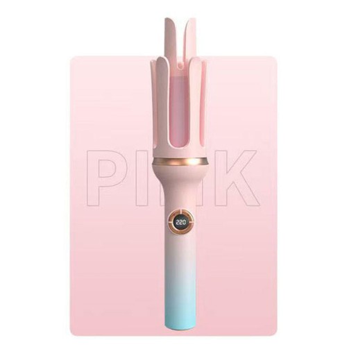 Smart LED Rotating Barrel Hair Curler