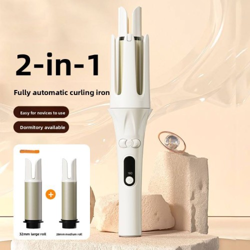 Smart automatic hair curler and straightener