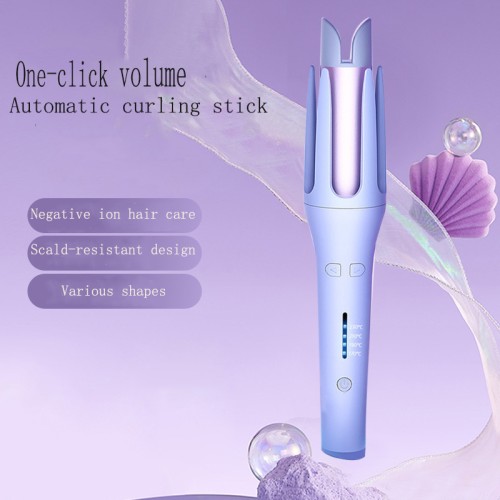Professional automatic ceramic hair curler