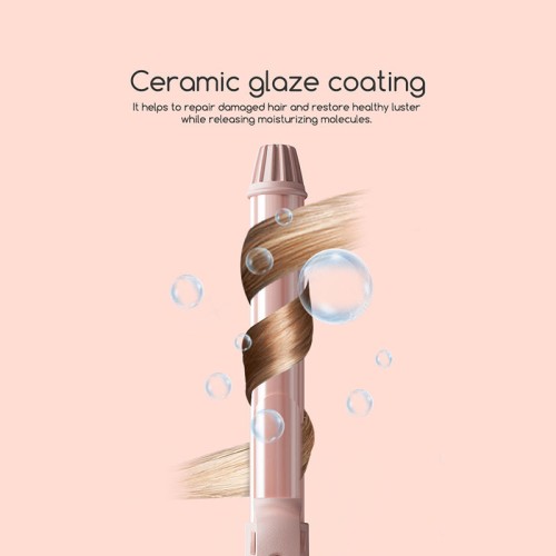 Professional automatic rotating hair curler
