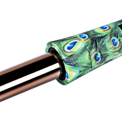 Peacock pattern 7-in-1 hair curler