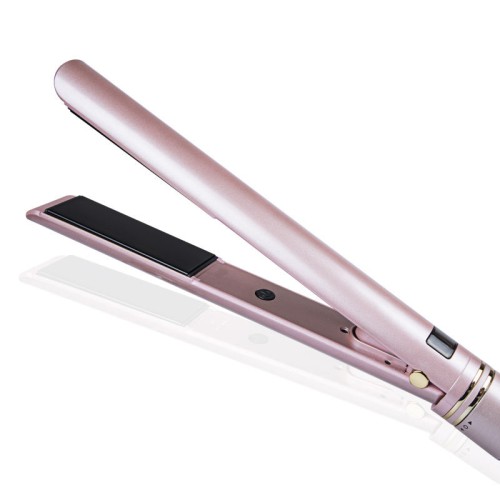 Pink multi-functional hair straightener