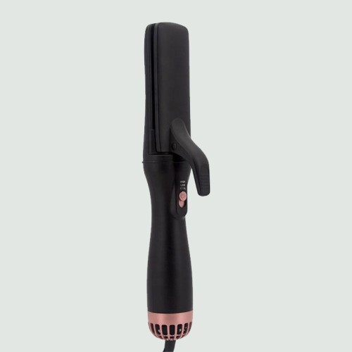 Wet and dry ceramic hair straightener