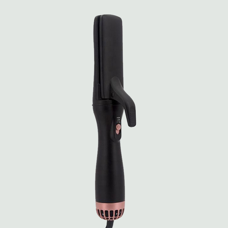 Wet and dry ceramic hair straightener