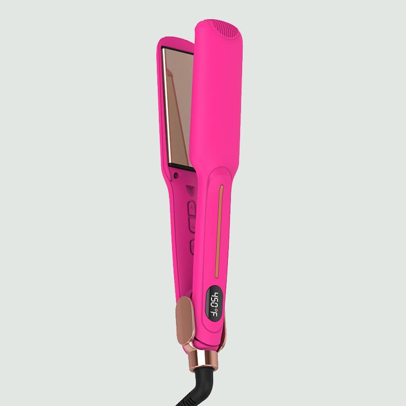 Colorful light professional hair straightener
