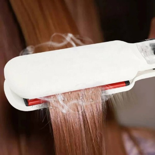 Infrared ceramic professional hair straightener