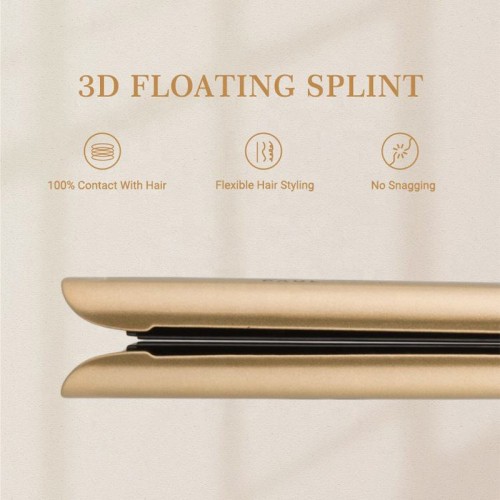 Electric touch-controlled hair straightener