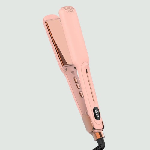 Professional 2-in-1 Flat Iron Infrared Hair Straightener
