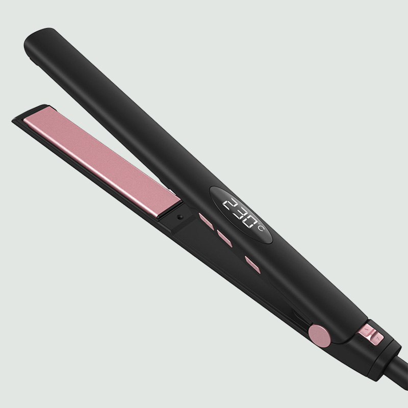 Fast-heating ceramic hair straightener