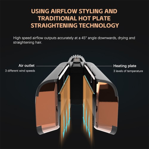2-in-1 Air Styling Hair Straightener