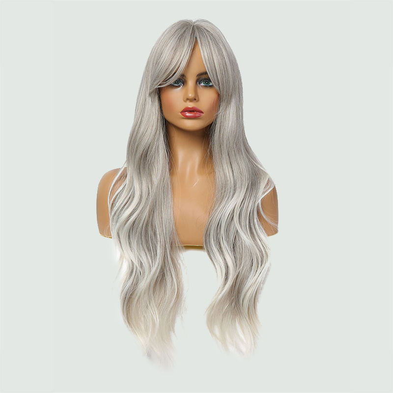 Wavy Bangs Everyday Party Wig